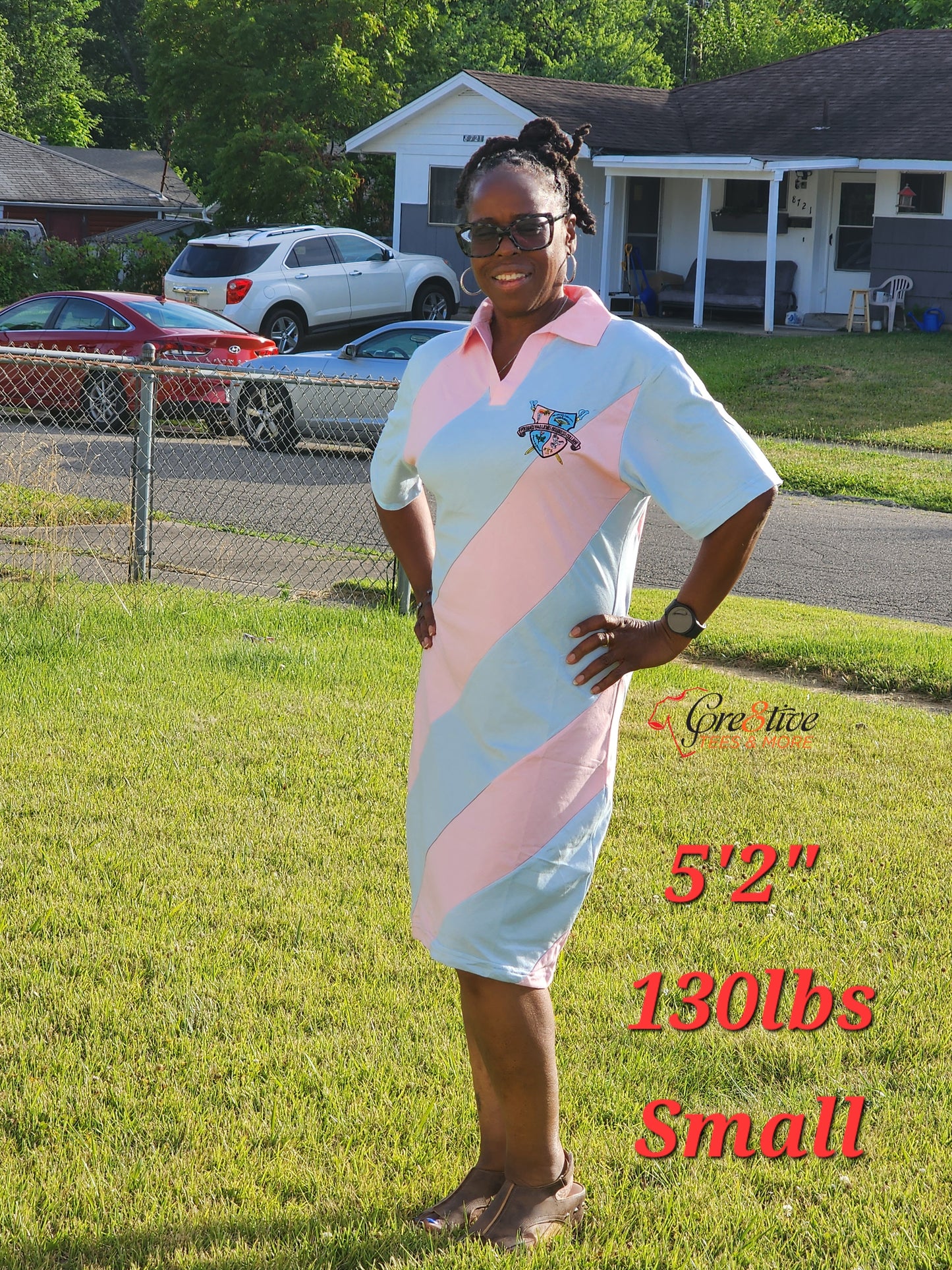 Gamma Stripe Dress