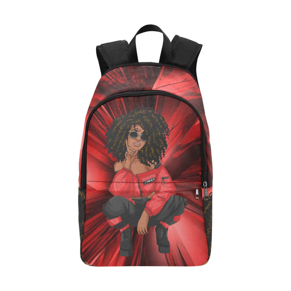 Bursting Fabric Backpack