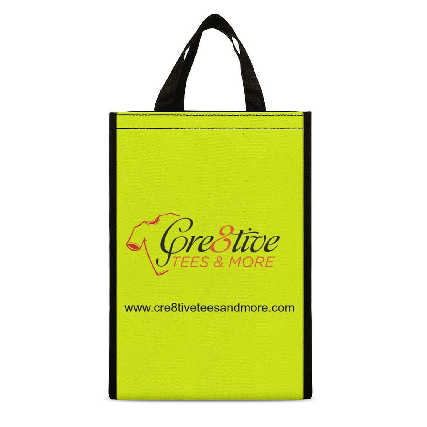 Custom Foldable Lunch Bag with Mesh Pockets