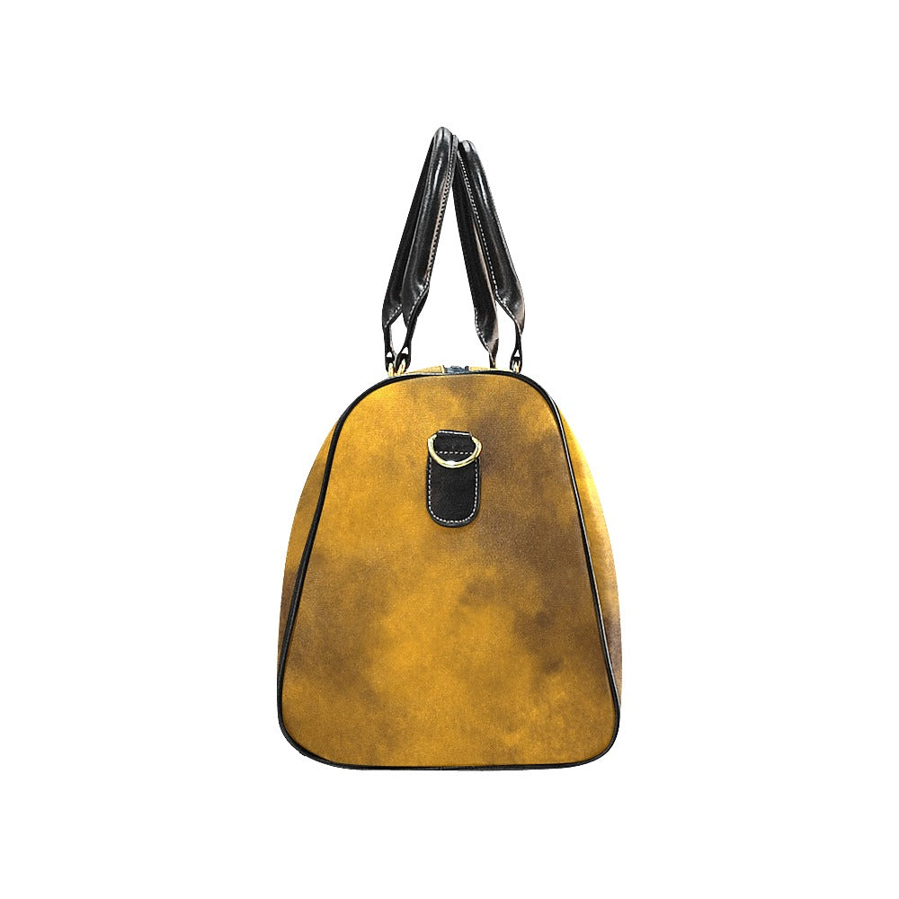 Big Hair Don't Care - Gold Travel Bag/Large