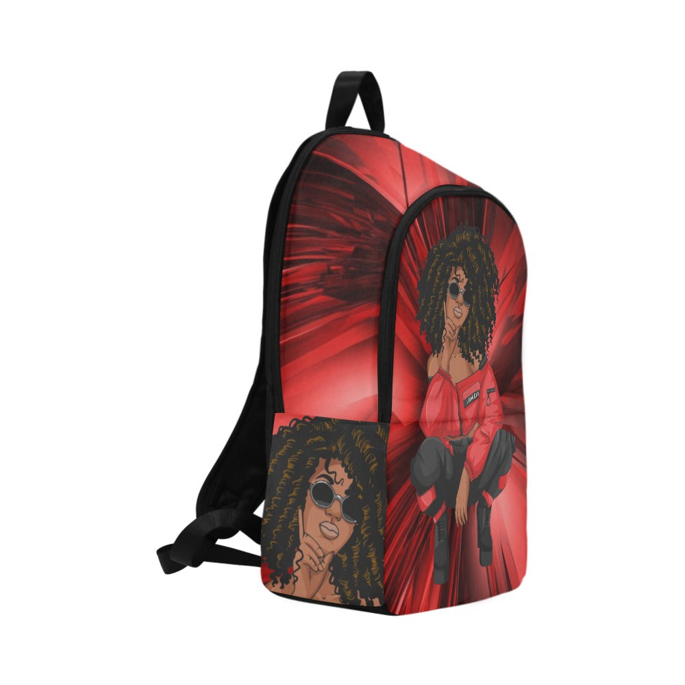 Bursting Fabric Backpack
