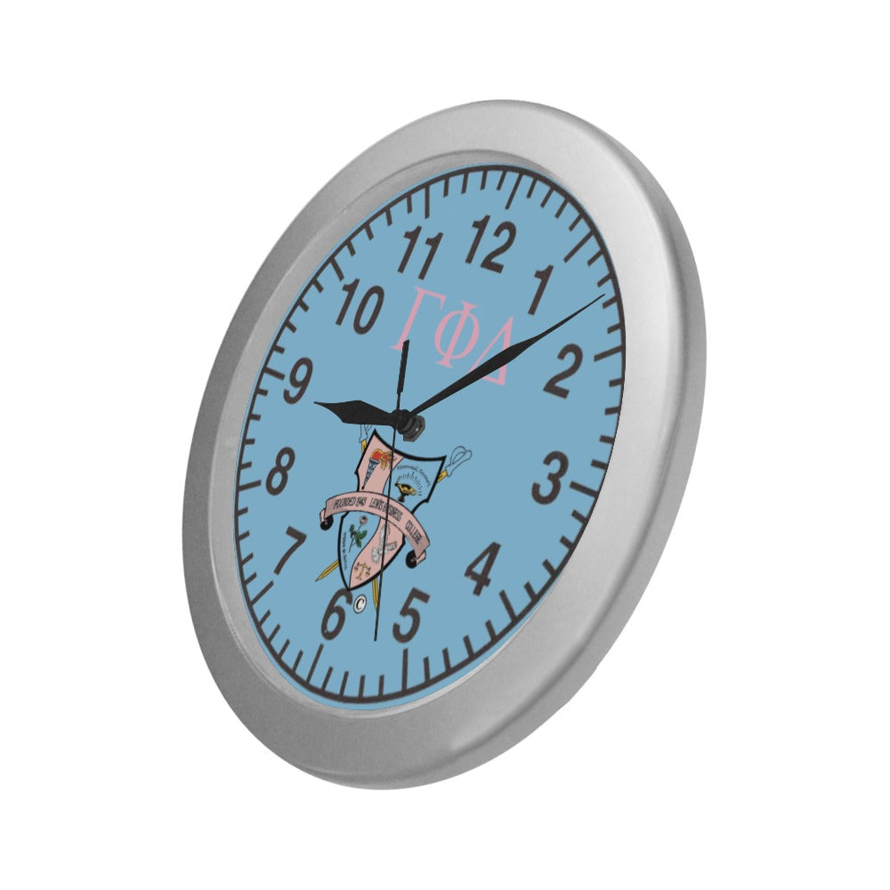 Gamma Phi Delta Clock Wall Clock