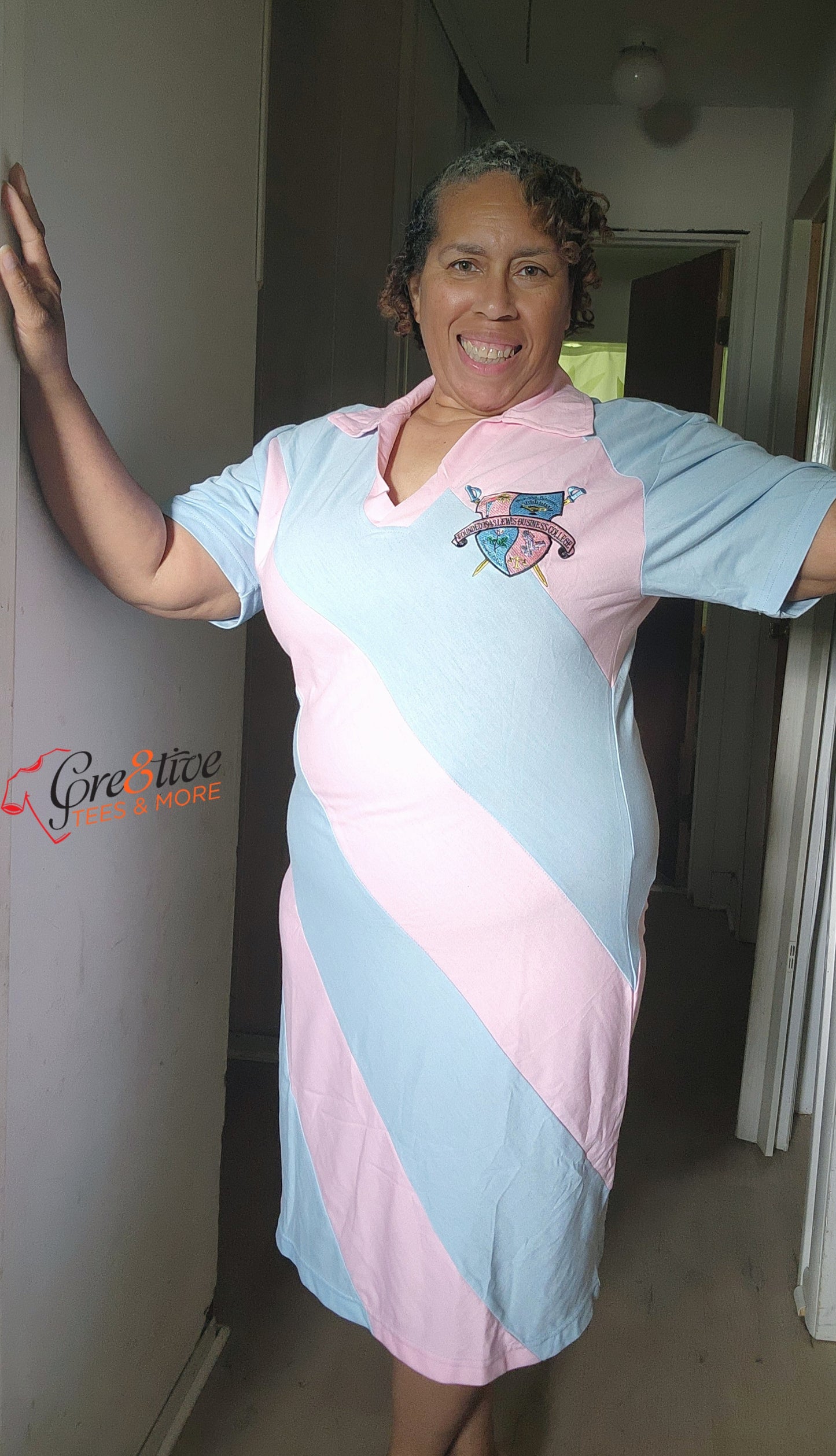 Gamma Stripe Dress