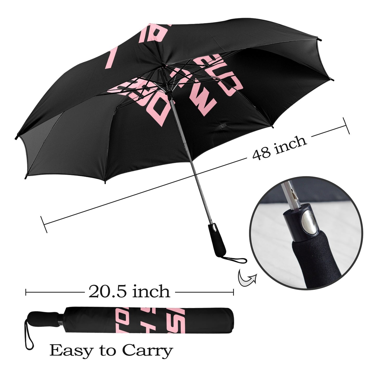 Custom Semi-Automatic Foldable Umbrella