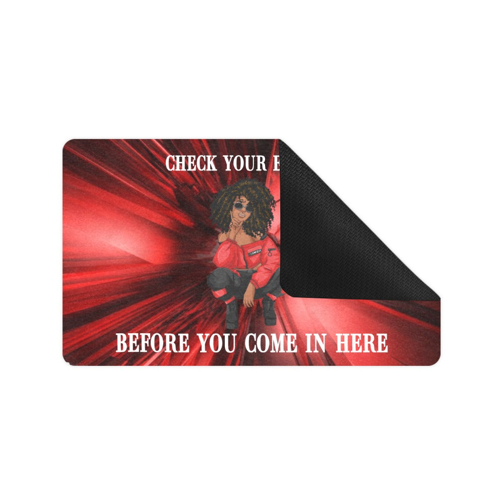 Check Your Energy Door Mat
