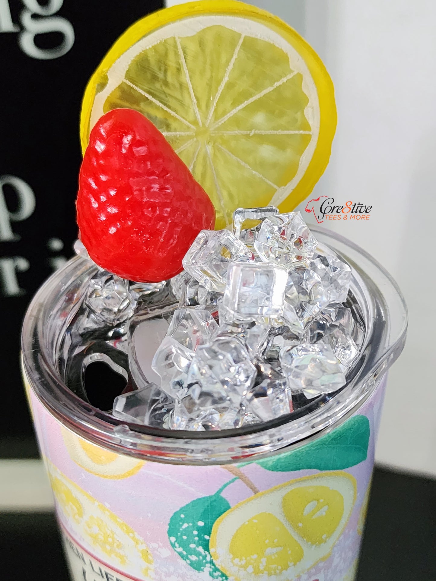 Strawberry Lemonade w/Ice Top Tumbler