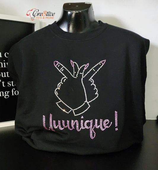 Uuunique Bling Sweatshirt