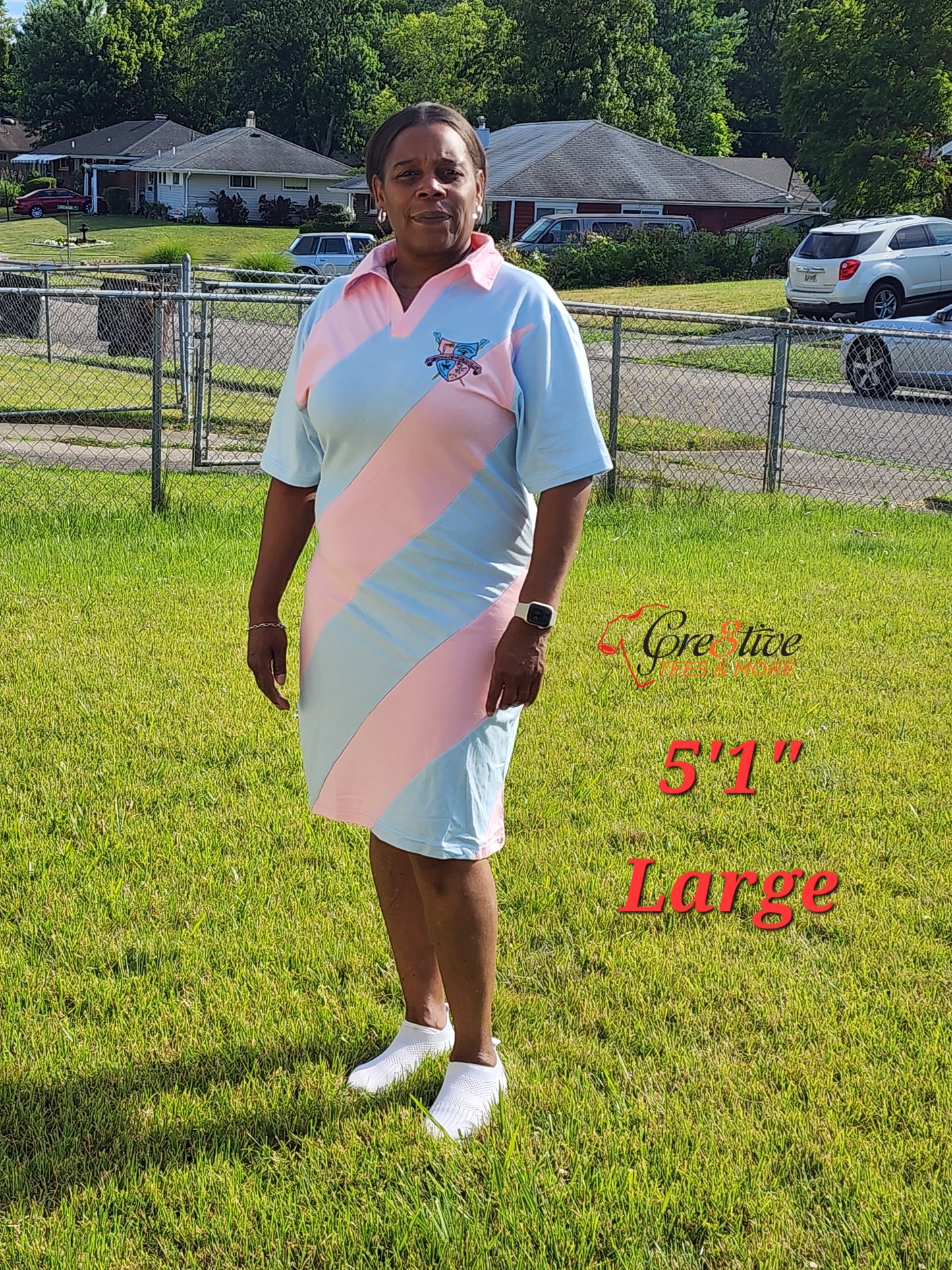Gamma Stripe Dress