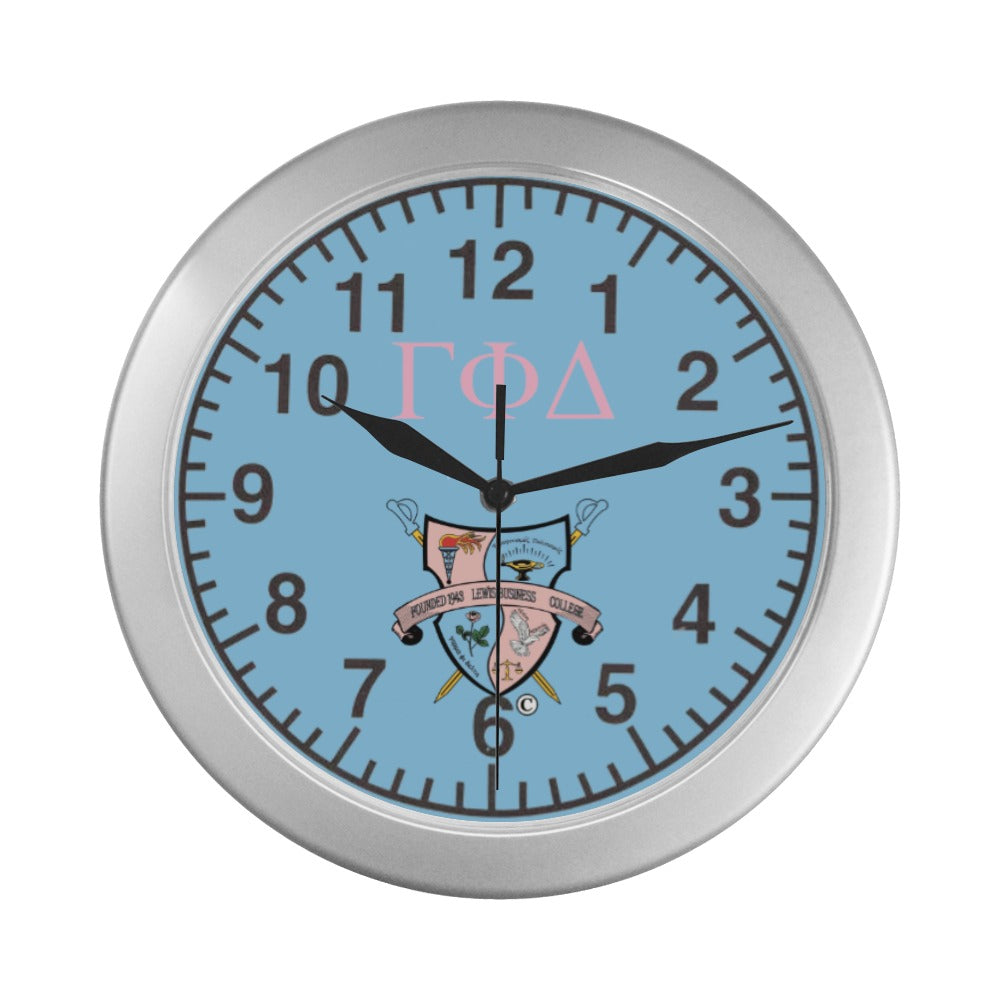 Gamma Phi Delta Clock Wall Clock