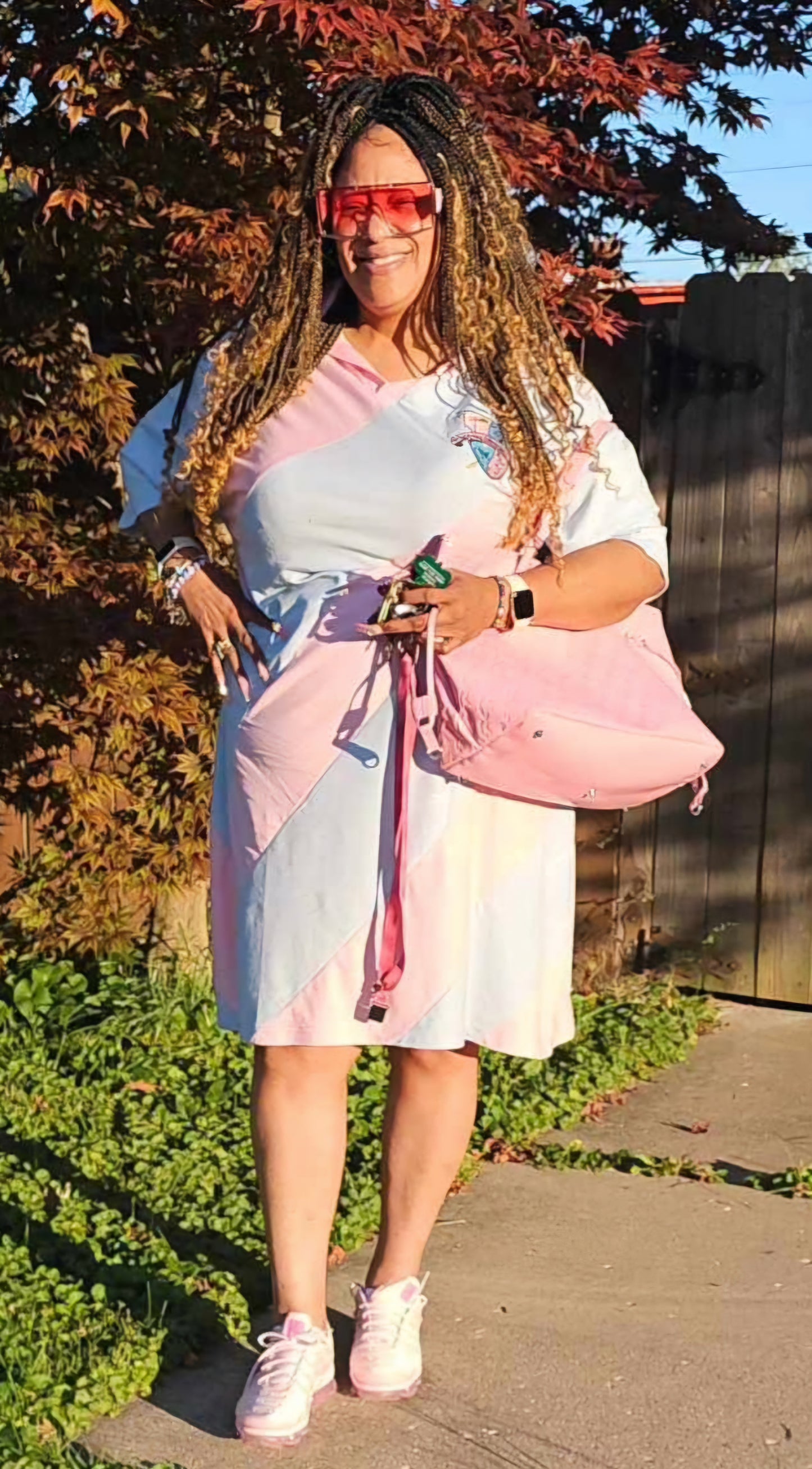 Gamma Stripe Dress