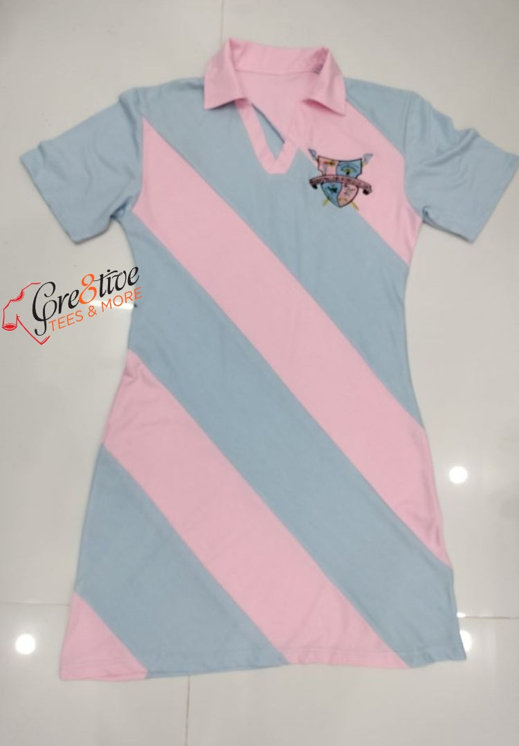 Gamma Stripe Dress