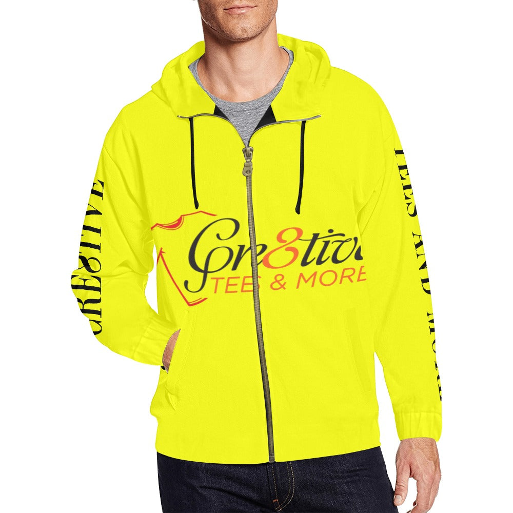 Custom Hooded Jacket for Men