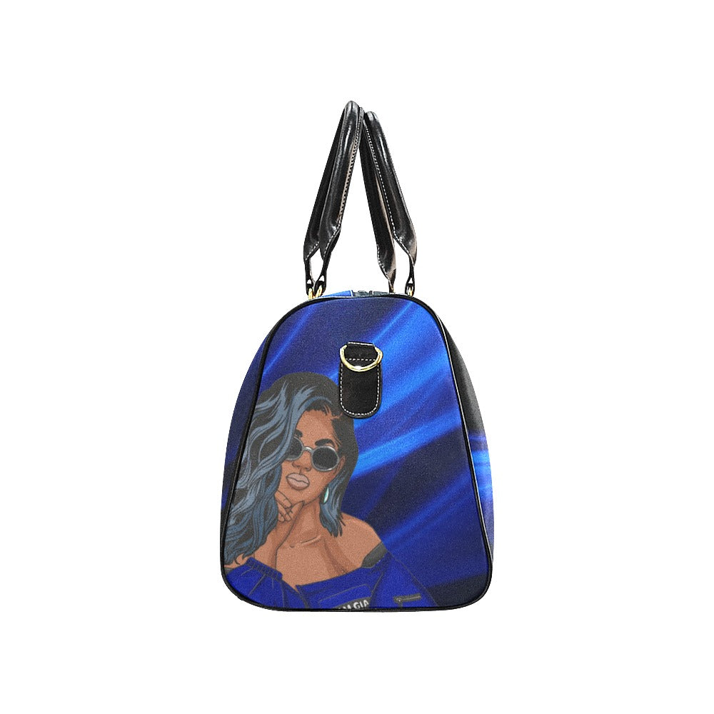 Blue Sista New Waterproof Travel Bag/Large