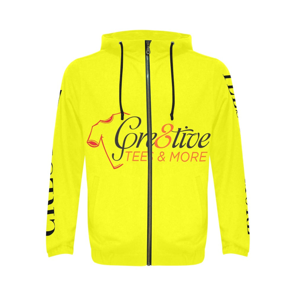 Custom Hooded Jacket for Men
