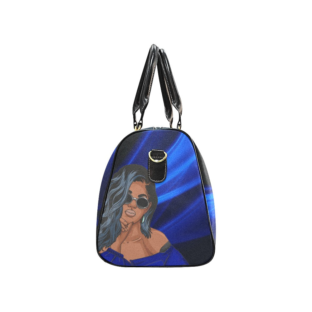 Blue Sista New Waterproof Travel Bag/Large