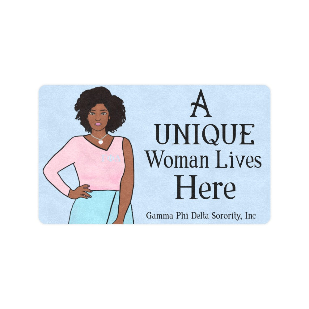Unique Woman Doormat