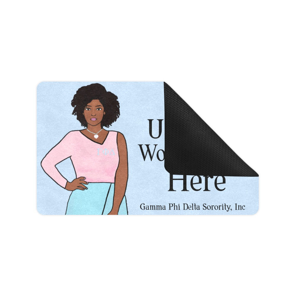 Unique Woman Doormat